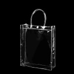 安赛瑞 PVC礼品袋 240278 35*30*12cm  横款 双层厚30丝 透明