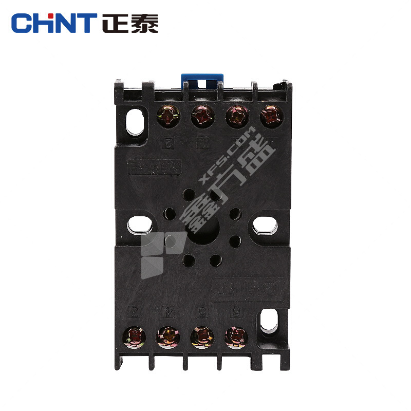 正泰 继电器底座CZS08X-E型 CZS08X-E 8脚 2NO+2NC