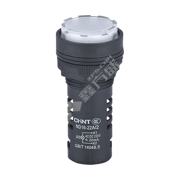 正泰 ND16-22D/4 AC380V指示灯 ND16-22D/4 AC 380VF 白 白色 AC380V 22mm
