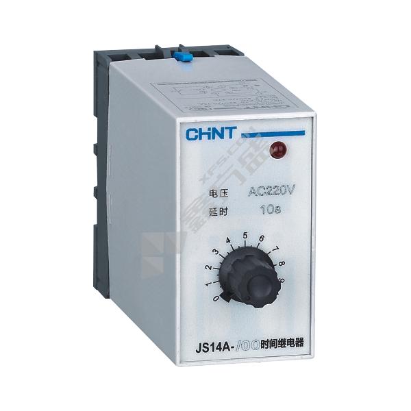 正泰 CHNT 时间继电器JS14A-/00型AC380V JS14A-/00 60s AC380V