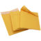 上柯 气泡防震快递牛皮纸自封袋 25*32+4cm 黄色