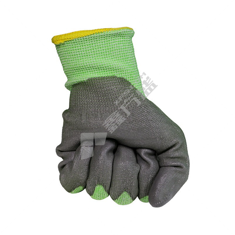 霍尼韦尔 聚氨酯PU涂层手套 10码 黑绿双色 NEO45755GCN