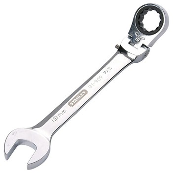 史丹利 Stanley 公制活头棘开两用快扳套装 10~19mm 7件套 TK923-23C
