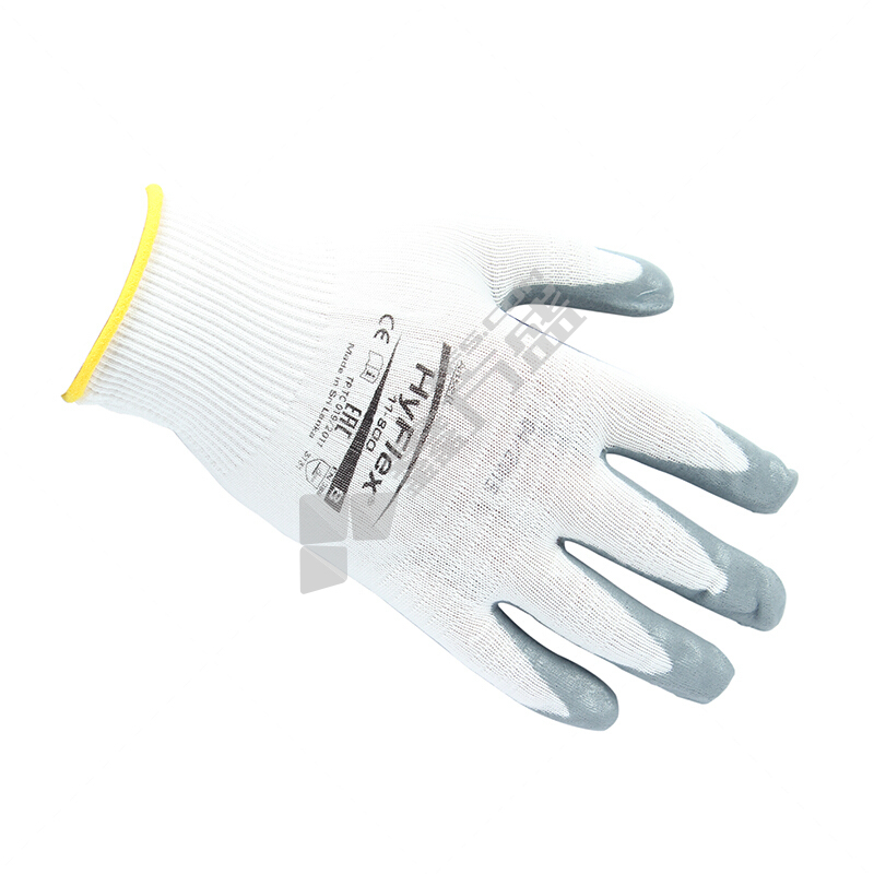 安思尔 精细 操作手套 9码 白灰色 11800090