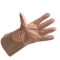 威特仕 氩弧焊专用手套10-2008 10-2008  杏色猪青皮中袖筒款 L