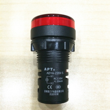 APT 指示灯AD16-22D/b系列 AD16-22D/b26S-IP65 蓝色 110VAC/DC