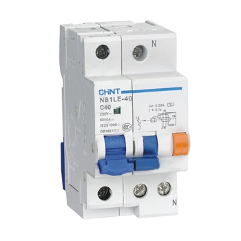 正泰 CHNT 小型漏电断路器NB1LE-40H系列4P NB1LE-40H 4P C32 100mA 电子式 32A 100mA 4P 10kA