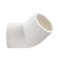 联塑 PVC45°中空壁消音弯头 加厚 75 白色