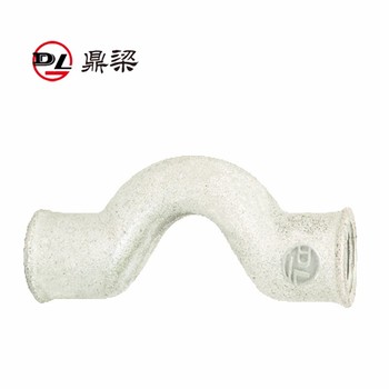 鼎梁 DL 玛钢白过管弯 DN32