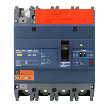 施耐德Schneider 塑壳漏电保护断路器 VIGIEZD630E 漏电跳闸 VIGIEZD630E-600A 4P 漏电跳闸