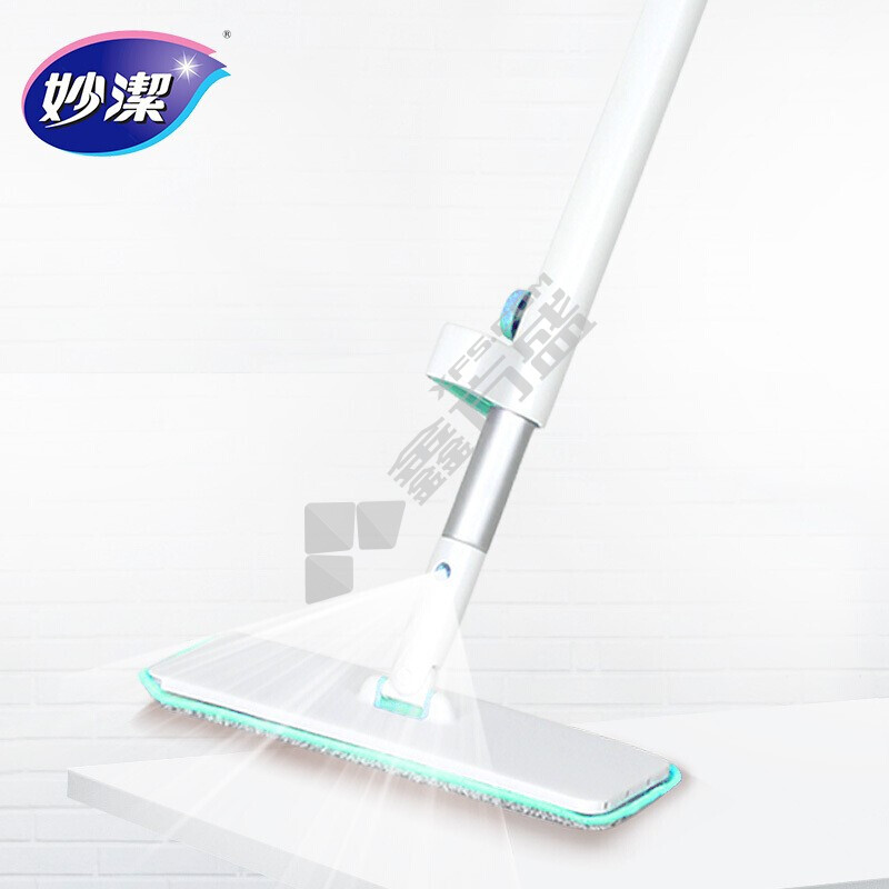 妙洁 喷水拖 32*10cm 绿色