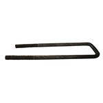 工字钢预埋件方型卡角铁 220*63*63*6mm（孔径22mm)