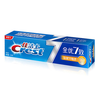 佳洁士 全优7效强健牙釉质牙膏 180g 薄荷