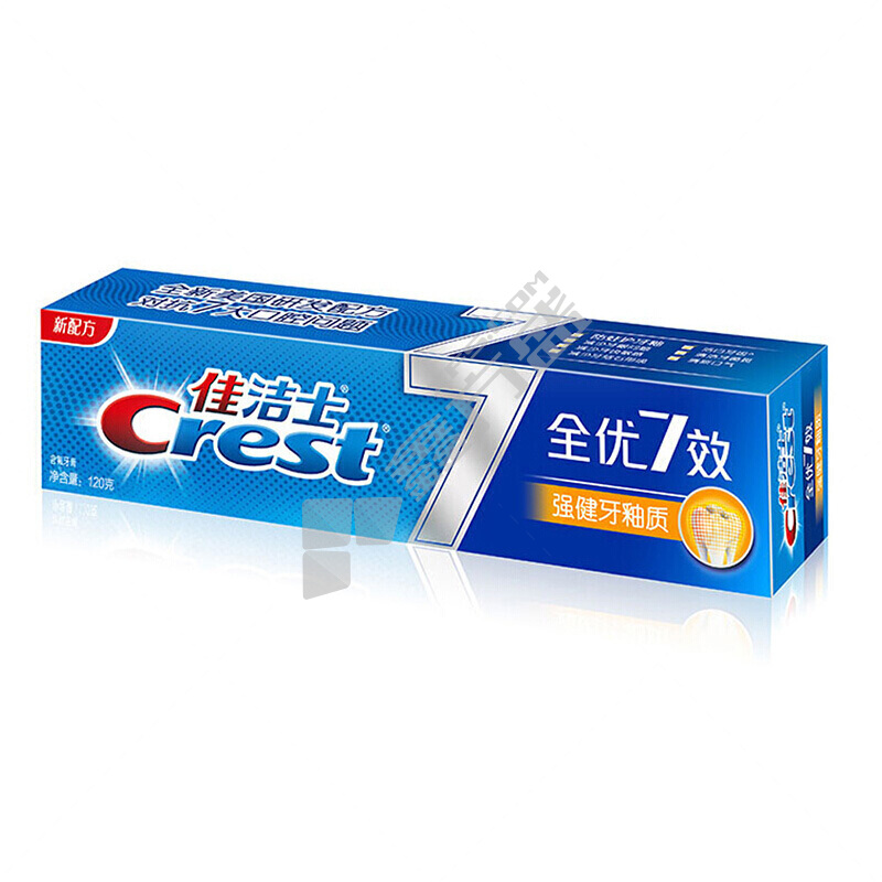 佳洁士 全优7效强健牙釉质牙膏 180g 薄荷