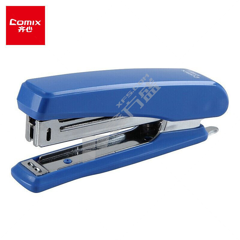 齐心 B2992 小型强力耐用订书机 彩色 B2992