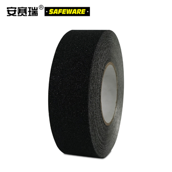 安赛瑞 14451 铝箔防滑胶带 50mm*20m 14451 磨砂防滑 黑色