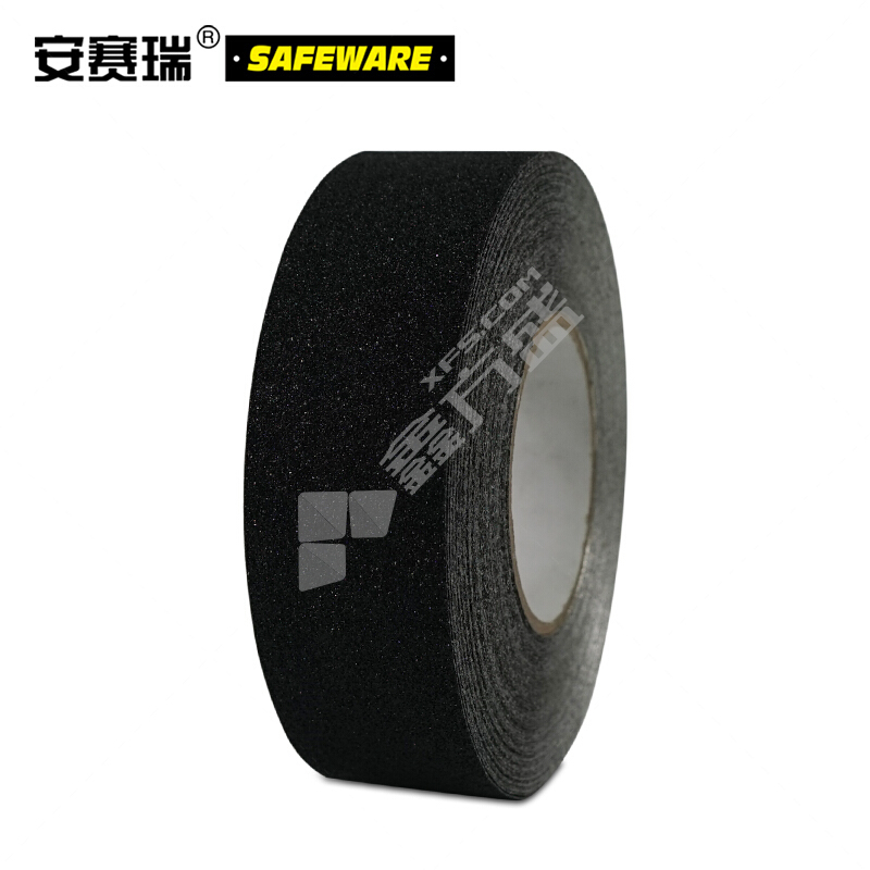 安赛瑞 14451 铝箔防滑胶带 50mm*20m 14451 磨砂防滑 黑色