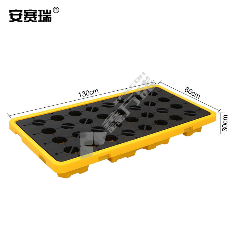 安赛瑞 25855 双桶盛漏托盘 130*66*30cm 25855