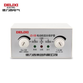 德力西DELIXI 电动机保护器JD-5系列 JD-5   2-20A  AC220V一常开一常闭