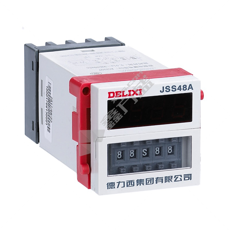 德力西DELIXI 时间继电器JSS48A JSS48A  0.01S-99H99M AC/DC100-240V