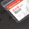 齐心Comix 防水型身份识别卡套 软质PVC 横式 10个/套 T2565 透明 透明