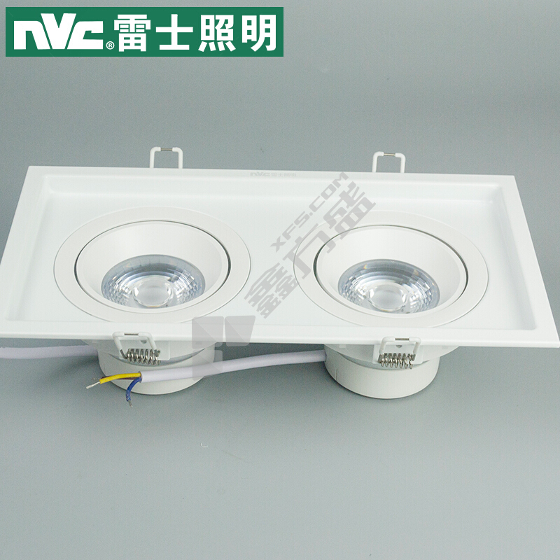 雷士照明 LED格栅射灯NLED5851F 15w 3000K 15° 04黑