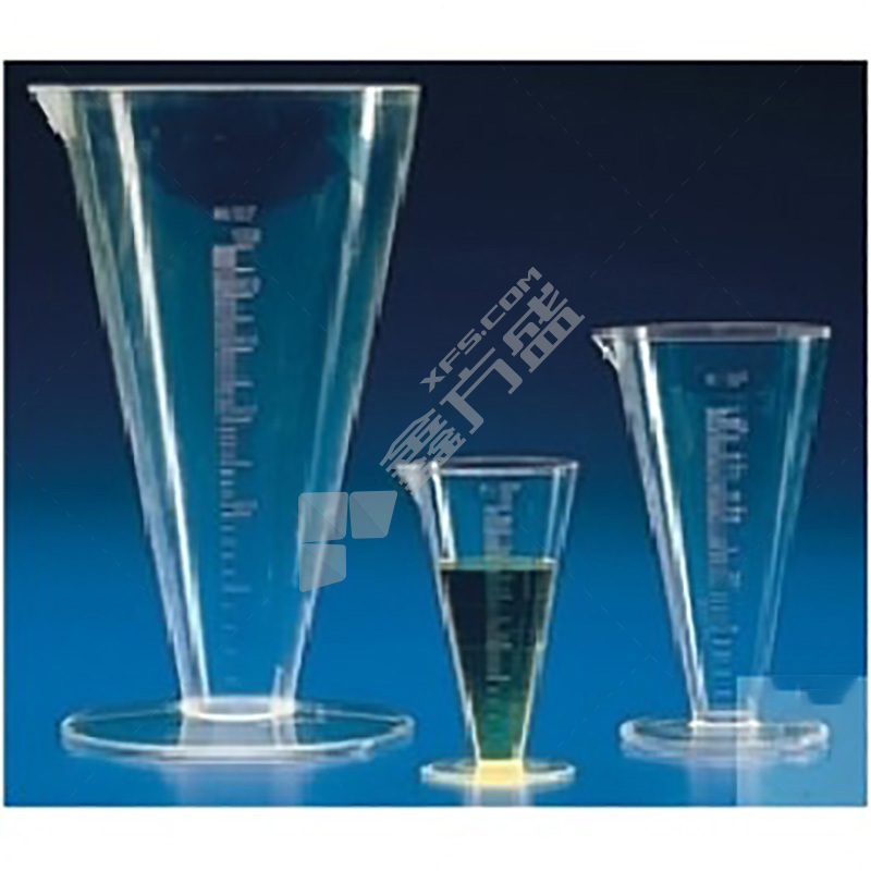 WITEG B级塑料 PMP 量杯 SGCR-7-028-001
