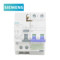 西门子 SIEMENS 微型漏电断路器5SU9/SN系列2P 5SU9326-1CN32(AC 30MA 2P 6KA C32) 电子式 32A 30mA 2P 6kA