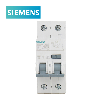 西门子 SIEMENS 微型漏电断路器5SU9/SN系列3P 5SU9336-1CN32(AC 30MA 3P 6KA C32) 电子式 32A 30mA 3P 6kA
