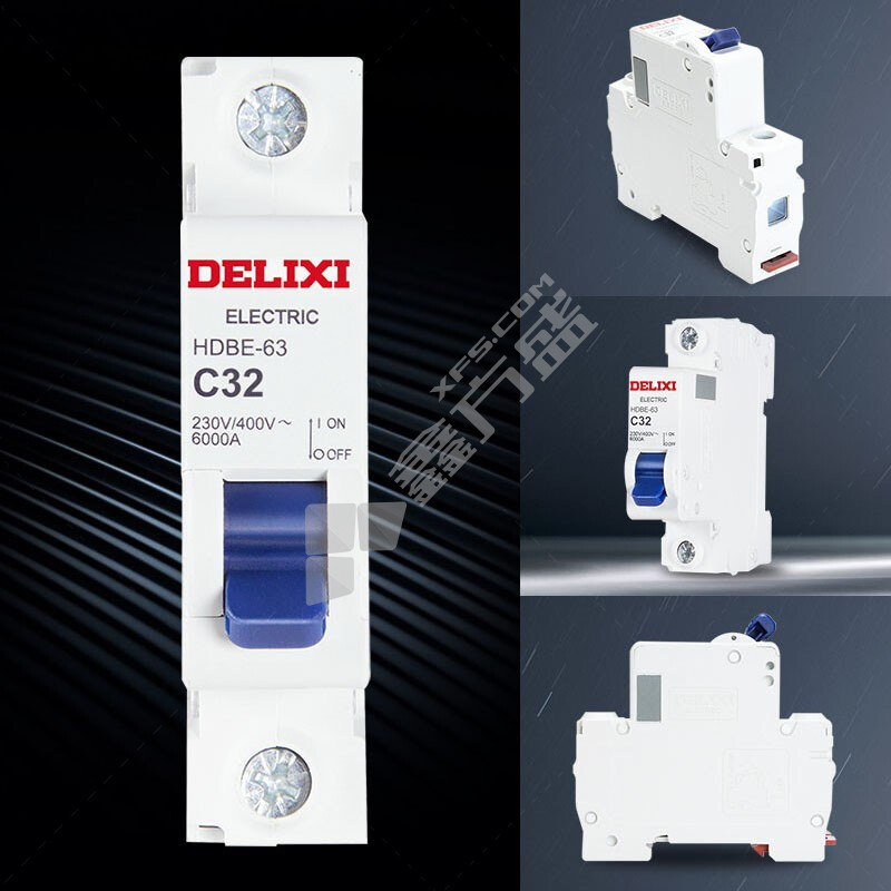 德力西DELIXI CDKS-S60W 小型导轨式开关电源 CDKS-S60W/24V/2.5A 60W 24V/2.5A