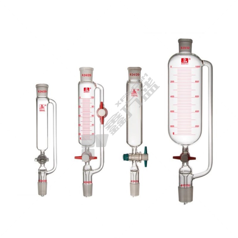 江苏三爱思 恒压滴液漏斗具四氟活塞 2000ml F36242L