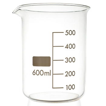 WITEG 烧杯 西玛克斯玻璃 无色透明 低形 SGCR-5-500-800S