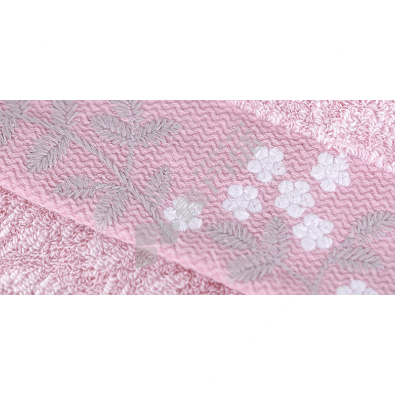 金號(hào) GA1185H 赤金竹節(jié)紗提緞繡毛巾 70cm*34cm 雜色 100g GA1185H
