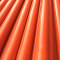 MPP电力穿线管直埋式 75mm*3mm*6m 橘红色
