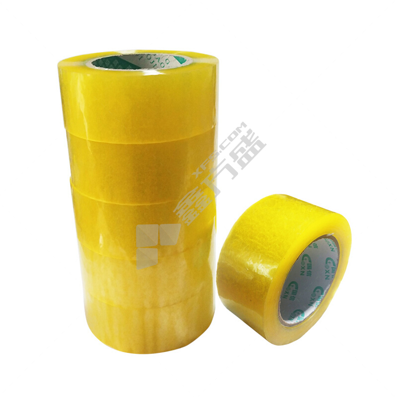 封箱胶带透明胶带 3.8cm*80m 50μm 透明