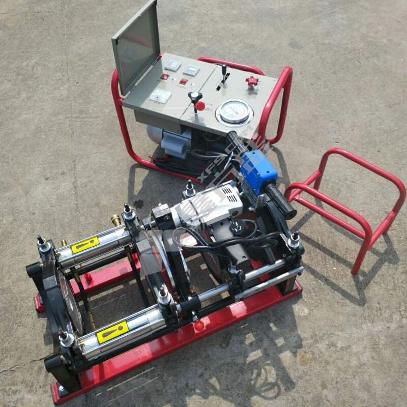 神牛 高配液压半自动PE管对焊机 热熔焊机  220V 160-355mm 3500w 高配液压