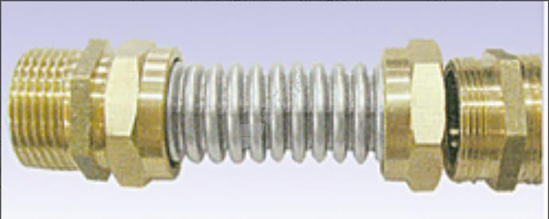 三庆 304不锈钢伸缩式接头金属软管II系列 φ15.9*15.9mm