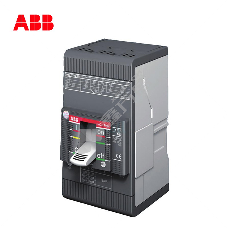 ABB 塑壳配电保护断路器XT2N160/3P XT2N160 TmG160-480 FF 3P
