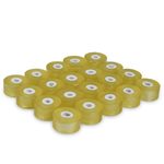 恒泰华文 PVC电线缠绕膜 60cm 0.03mm 5kg 黄色