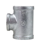 建支 国标玛钢衬塑三变三通 DN32*15*25