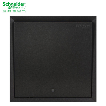 施耐德Schneider 一位单控开关皓朗系列 10A 深空灰