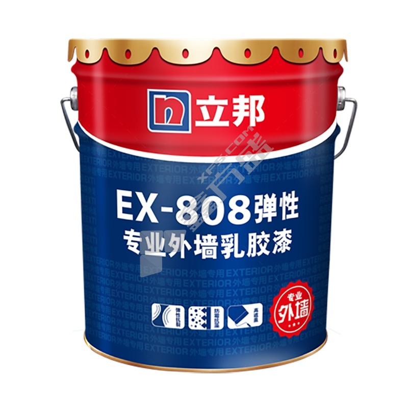 立邦 EX808-弹性外墙乳胶漆 20kg 白色