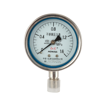 秦仪 Y150BF不锈钢压力表 Y150BF-1.6 M20*1.5