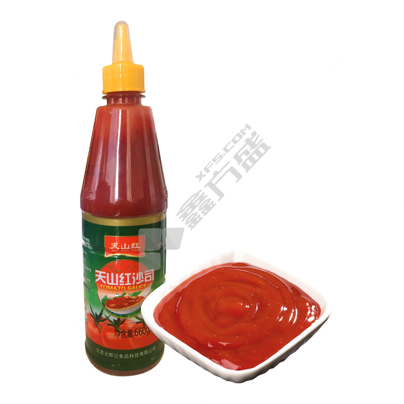 [副食调料]天山红番茄酱 2.88kg 调料