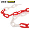 安赛瑞 10546 10条装红白塑料链条 长1m/红白 10条装 10546