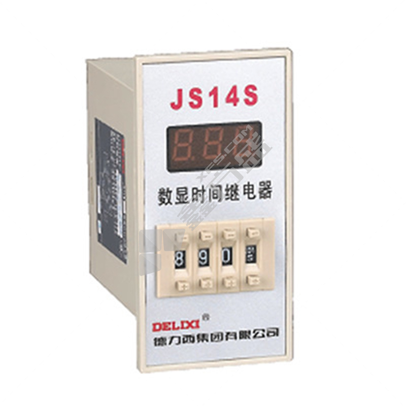 德力西DELIXI 数显时间继电器JS14S-H JS14S-H 0.01S-9999H AC220V