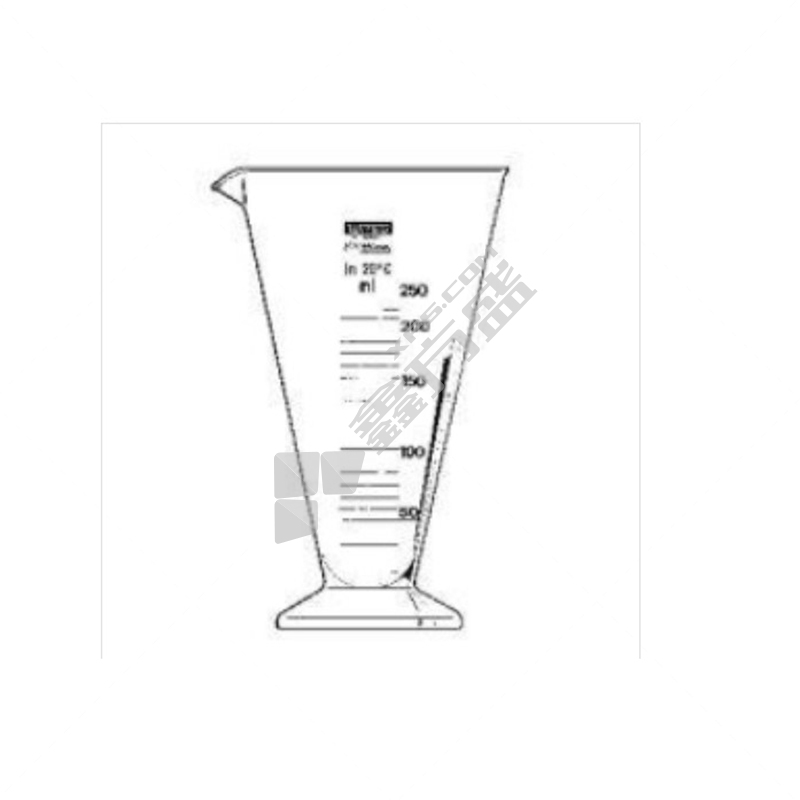 WITEG 玻璃量杯 SGCR-4-800-500