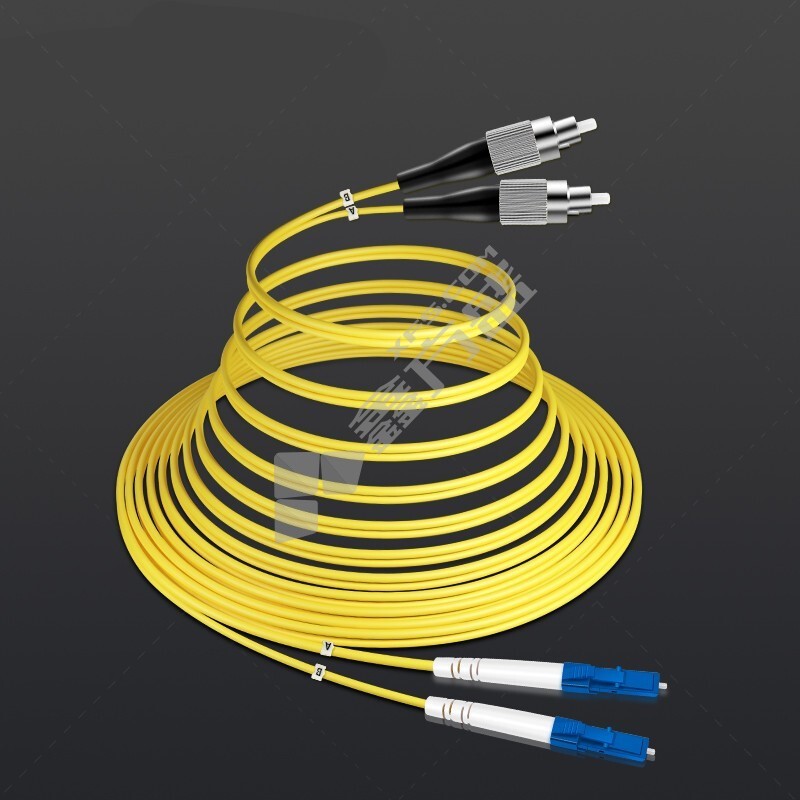 烽火 单模单芯光纤跳线2m-5m SC(APC)-SC(APC) 5米 黄色