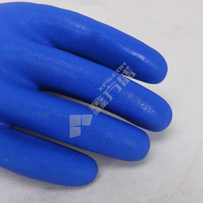 博尔格 耐油防滑防低浓度酸碱手套 XL 蓝色 501