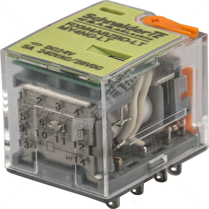 SGHNAIDERTE 继电器 MY4NG-LT DC220V（仅限水泥行业销售） DC220V 4NO+4NC